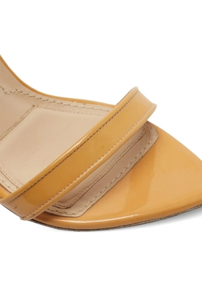 Givenchy Pre-Owned ankle-strap patent-leather sandals - Neutrals