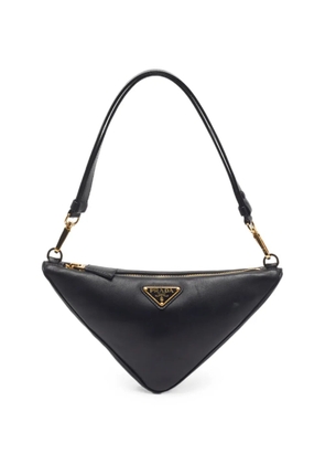 Prada Pre-Owned Triangle shoulder bag - Black