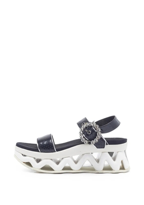 Marc By Marc Jacobs crystal-embellished sandals - Black