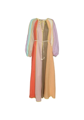 ZIMMERMANN Lola belted maxi dress - Neutrals