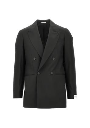 BRERAS MILANO Arezzo double-breasted peak-lapels jacket - Black