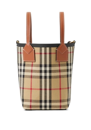 Burberry London mini bucket bag - Neutrals