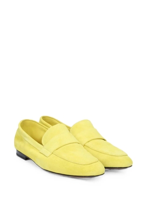 Doucal's suede penny loafers - Yellow