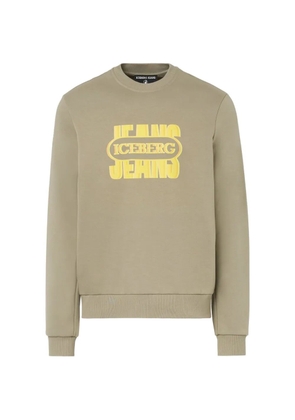 Iceberg logo-print sweatshirt - Green