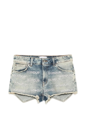 DONDUP crystal-embellishment shorts - Blue