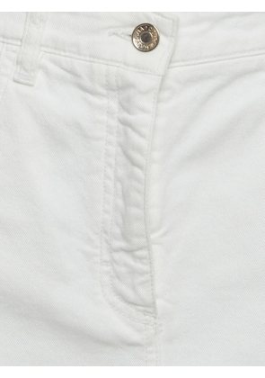 Dolce & Gabbana Pre-Owned denim mini skirt - White