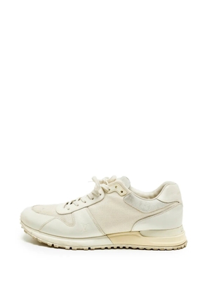 Louis Vuitton Pre-Owned Run Away lace-up sneakers - Neutrals