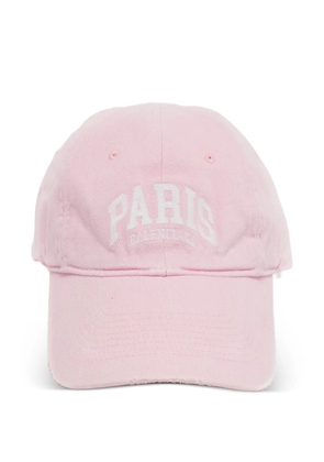 Balenciaga Pre-Owned logo-embroidered baseball cap - Pink