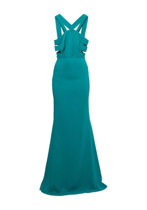 Roland Mouret 2024 cut-out mermaid maxi dress - Green