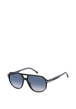 Carrera pilot-frame logo-print sunglasses - Black