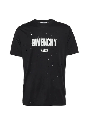 Givenchy Pre-Owned logo-print T-shirt - Black