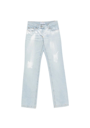 Dolce & Gabbana Pre-Owned 2000s bleached-effect jeans - Blue