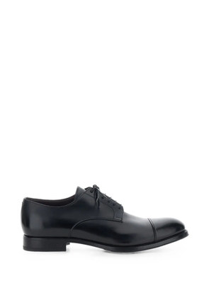 Lidfort cap-toe lace-up shoes - Black
