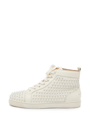 Christian Louboutin Pre-Owned Louis Spikes high-top sneakers - White