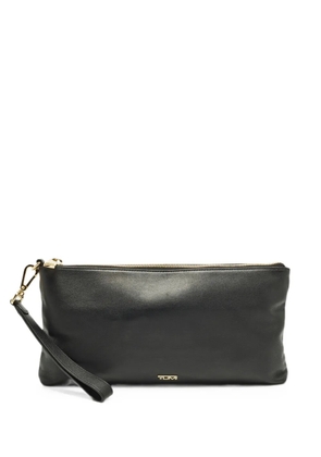 Tumi Savannah leather clutch bag - Black