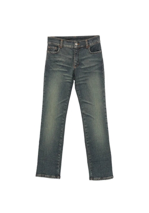 Jean Paul Gaultier Pre-Owned 2000s whiskering effect jeans - Blue
