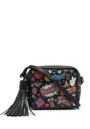 Anya Hindmarch leather shoulder bag - Black
