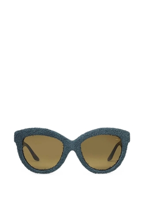 MODO Donna Teddy cat-eye sunglasses - Blue