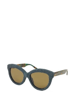 MODO Donna Teddy cat-eye sunglasses - Blue