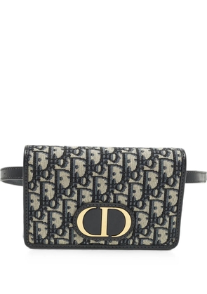 Christian Dior Pre-Owned 30 Montaigne Oblique belt bag - Blue