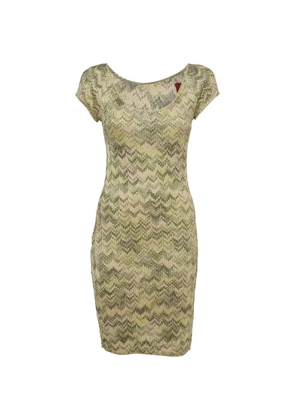 Missoni Pre-Owned short-sleeve mini dress - Neutrals