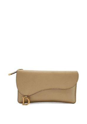 Christian Dior Pre-Owned 2020 Saddle Cosmos wallet - Neutrals