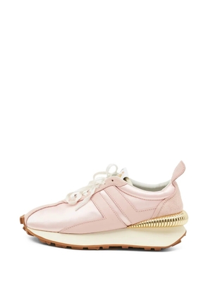 Lanvin Pre-Owned Bumper panelled low-top sneakers - Pink