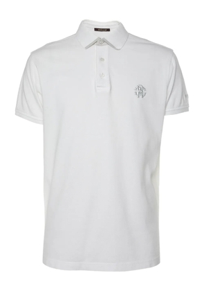 Roberto Cavalli Vintage logo-embroidered polo shirt - White