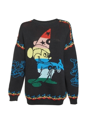 Stella McCartney Pre-Owned X Disney Mickey Fantasia intarsia jumper - Black