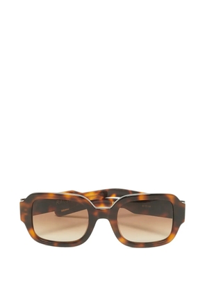 FLATLIST Tishkoff square-frame sunglasses - Brown