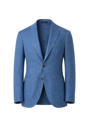 Tombolini notched-lapel single-breasted blazer - Blue