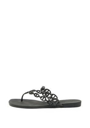 Hermès Pre-Owned Island Chaine d'Ancre sandals - Black