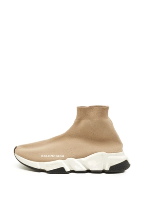 Balenciaga Pre-Owned Speed sock-style sneakers - Neutrals