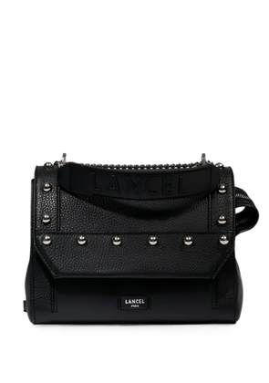 Lancel studded leather cross body bag - Black