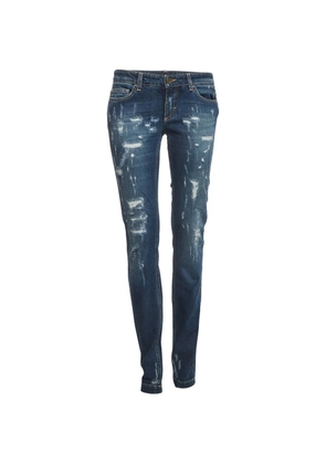 Dolce & Gabbana Pre-Owned distressed jeans - Blue
