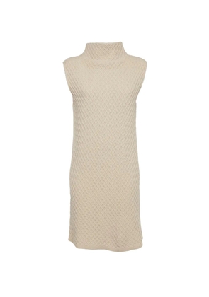 'S Max Mara sleeveless knitted midi dress - Neutrals
