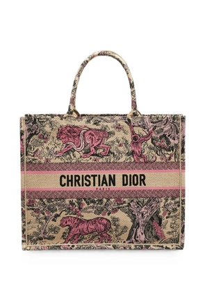 Christian Dior Pre-Owned 2024 Toile de Jouy Book tote bag - Neutrals