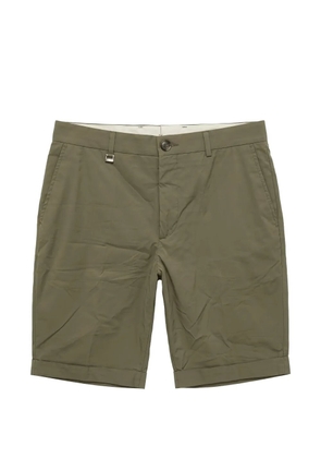 Tombolini turn-up hem bermuda shorts - Green