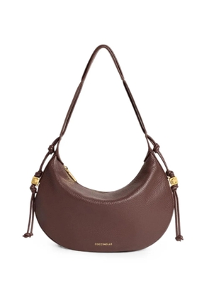 Coccinelle small Thess leather shoulder bag - Brown