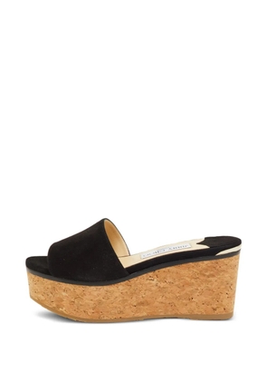 Jimmy Choo Pre-Owned DeeDee platform sandals - Black
