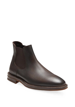 Fratelli Rossetti grainy leather Chelsea boots - Brown
