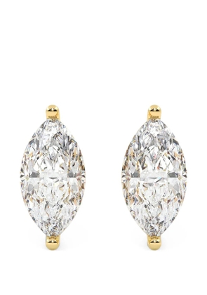 Diamond Essentials diamond solitaire earrings - Gold