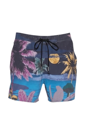 Ksubi Moonlight digital-print boardshorts - Blue
