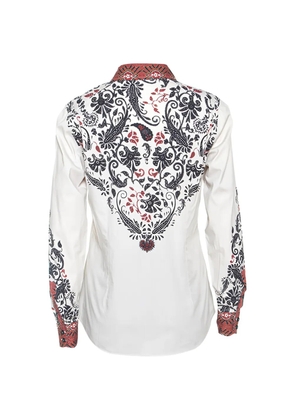 Etro Pre-Owned paisley-print floral shirt - Neutrals