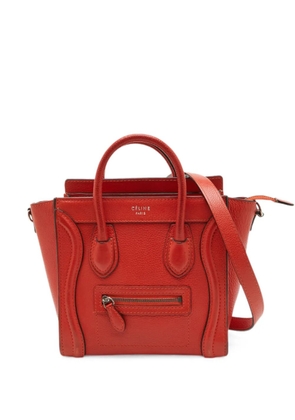 Celine Pre-Owned Luggage Nano tote bag - Red
