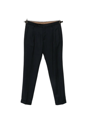 Berwich Retrolong belt-loops trousers - Blue