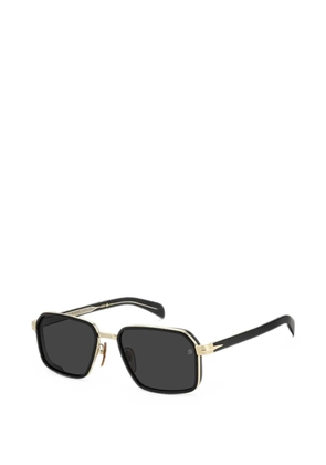 DAVID BECKHAM EYEWEAR geometric-frame sunglasses - Black