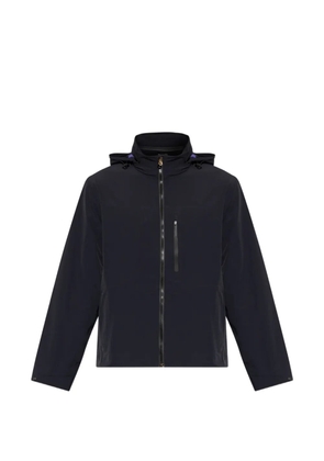 Paul Smith three-layer waterproof hooded jacket - Blue