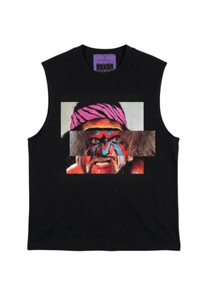B WOOD Royal Rumble graphic-print T-shirt - Black