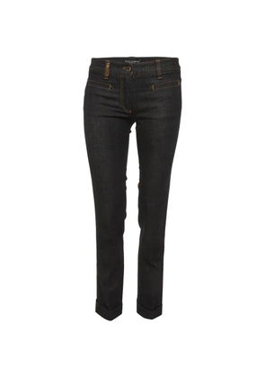 Dolce & Gabbana Pre-Owned cropped jeans - Black